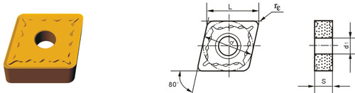 Indexable Inserts Type?C CNMG-ZF2