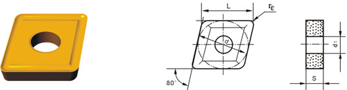 Indexable Inserta Type?C CNMM-V