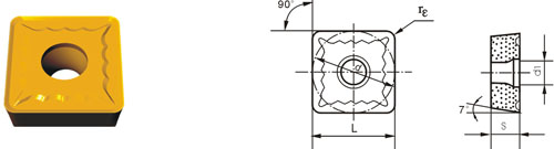 Indexable Inserta Type?S SCMT-ZM