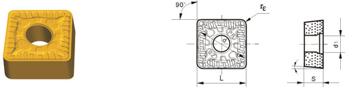 Indexable Inserta Type?S SCMT-ZPR
