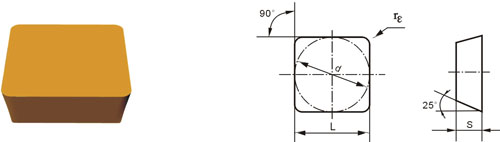 Indexable Inserta Type?S SFUN