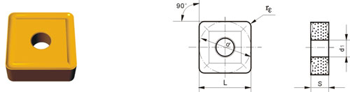 Indexable Inserta Type?S SNMG-V