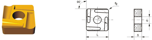 Indexable Inserta Type?S SNMM-Y