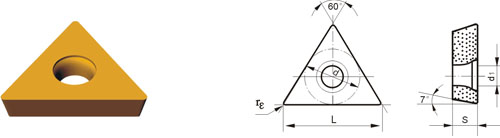 Indexable Inserta Type?T TCUW