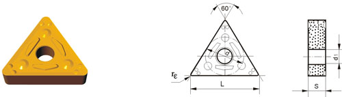 Indexable Inserta Type?T TNMG-ZG