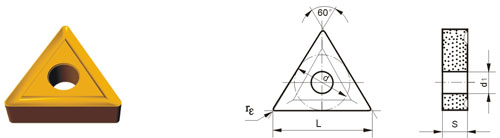 Indexable Inserta Type?T TNMM-V
